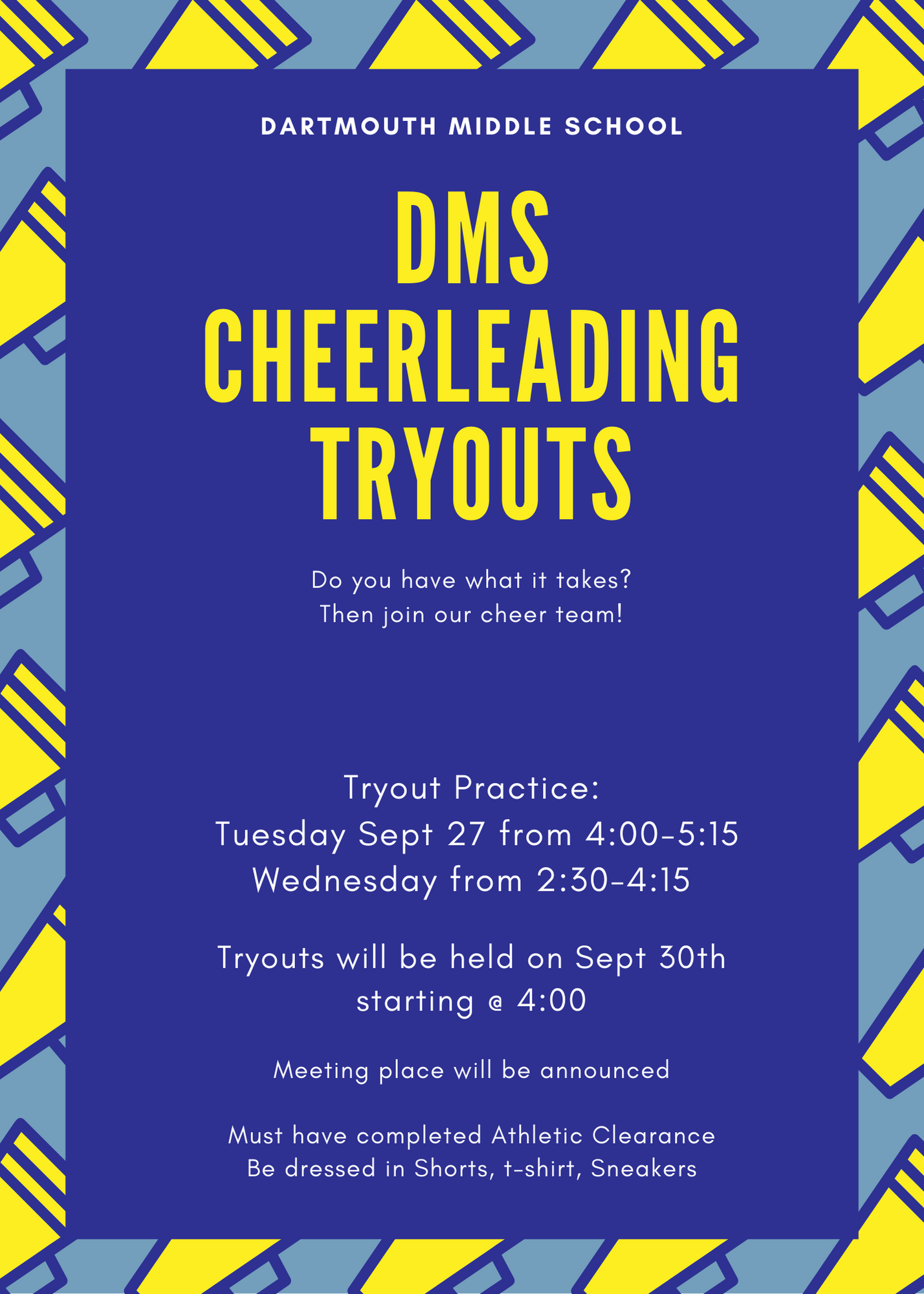 Dartmouth Cheer Tryouts