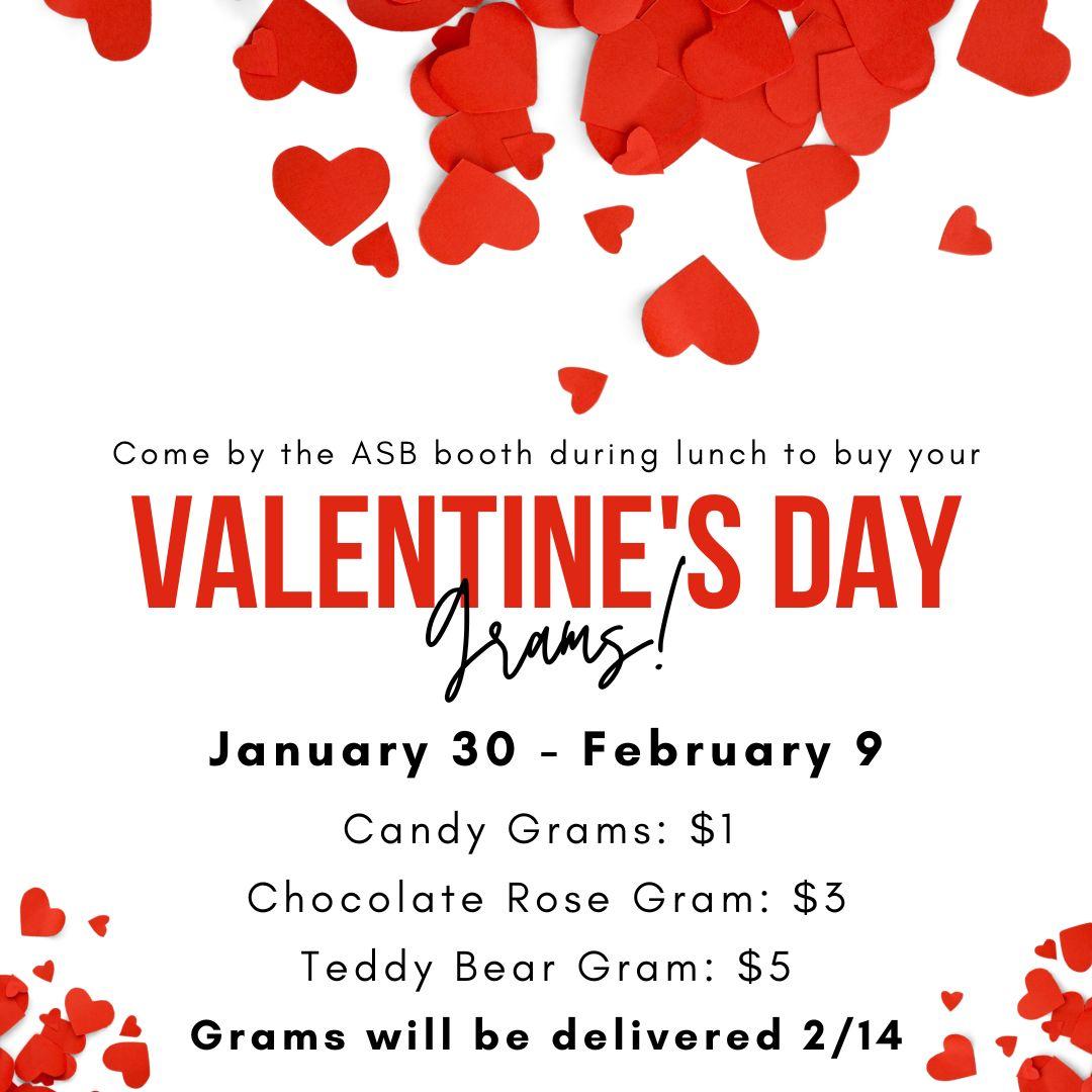 Valentine's Gram Information