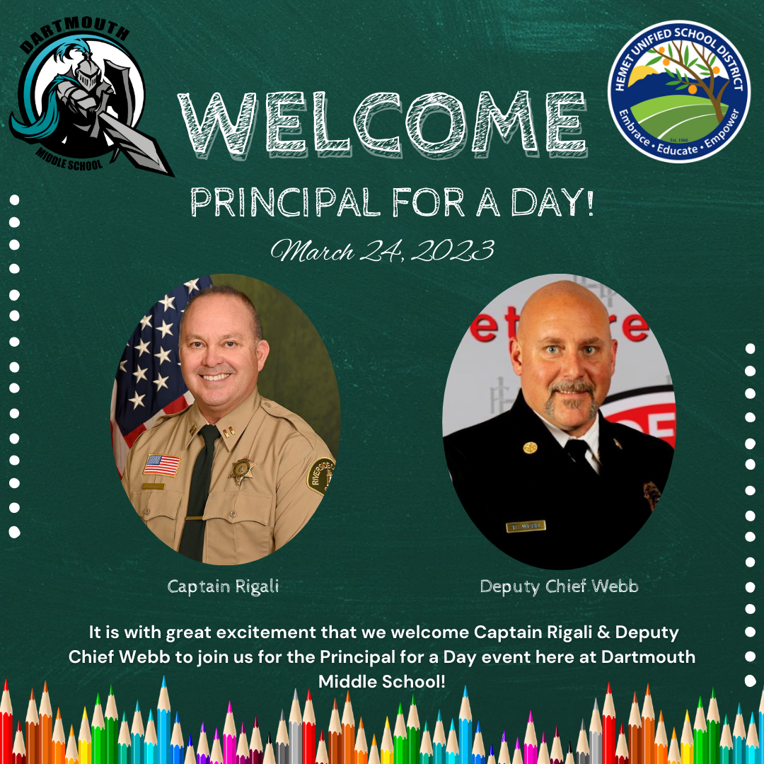 Principals for the Day
