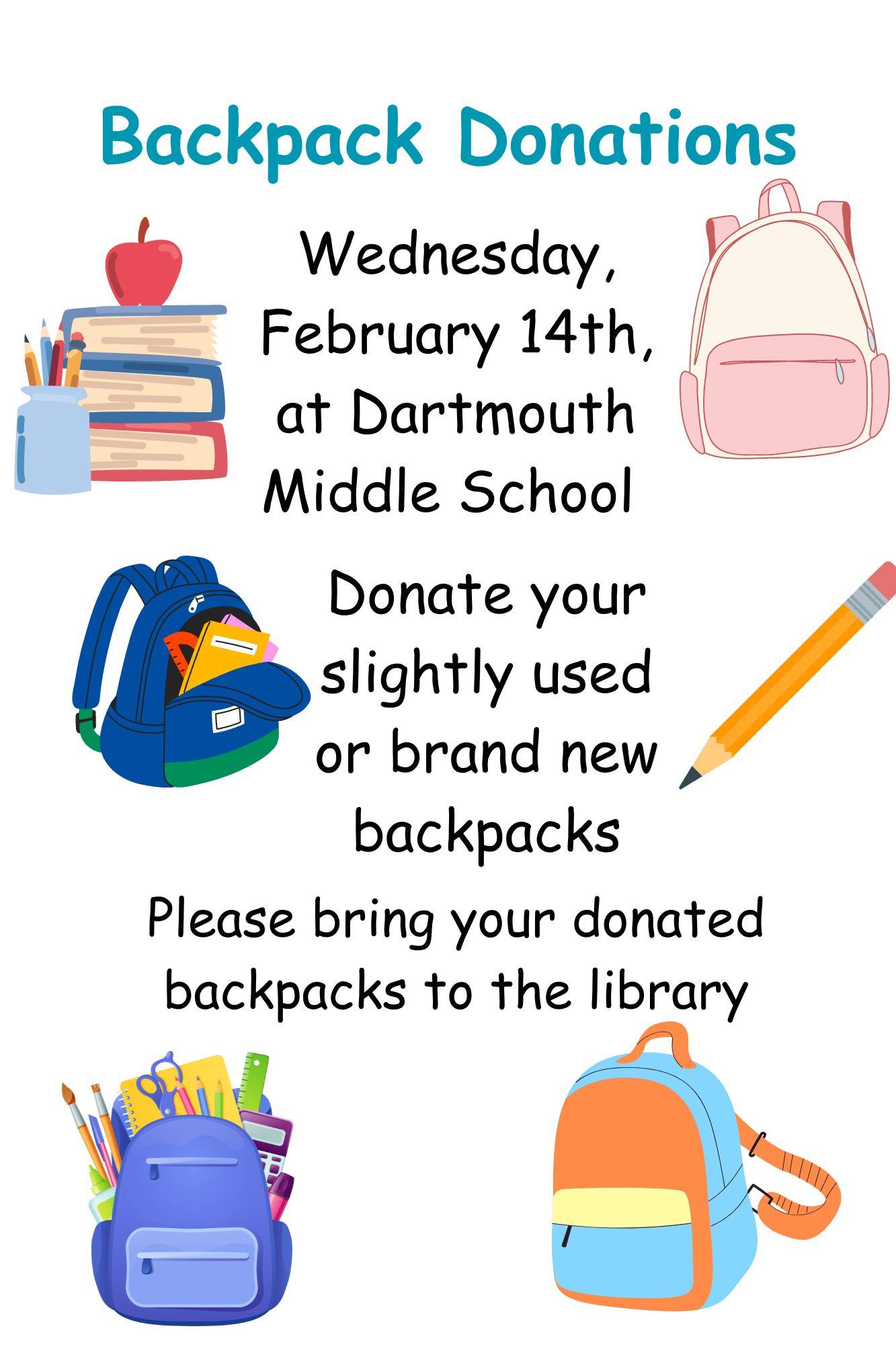 Donate a Backpack Day